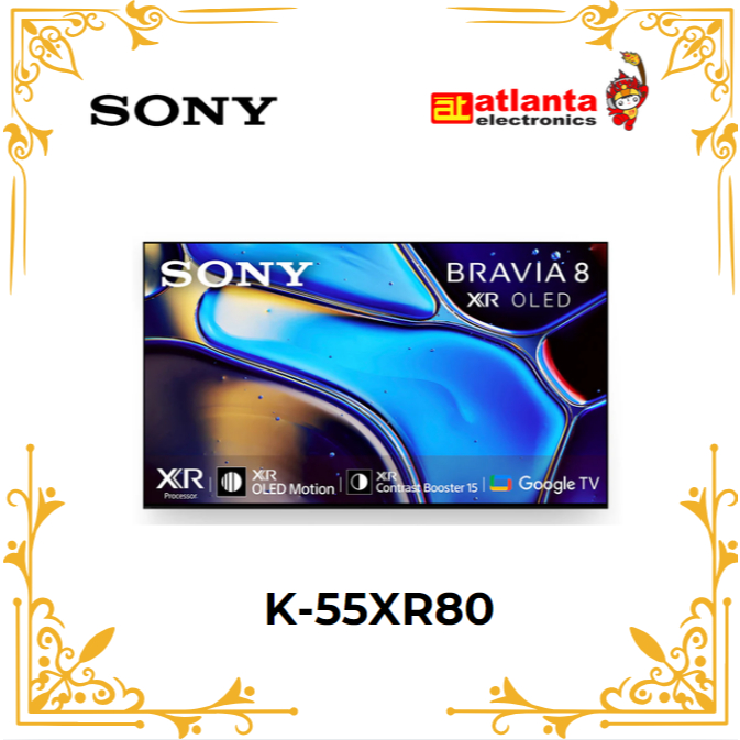 SONY Bravia 8 OLED 4K HDR Google TV 55 Inch K-55XR80