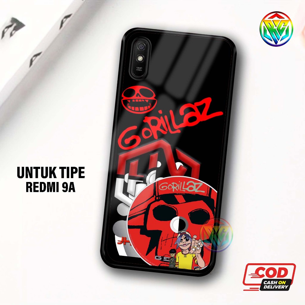 Real Case Xiomi Redmi 9A Terbaru Case kilau - New Case Glossy casing Hp Xiomi Redmi 9A [Motif GORILA