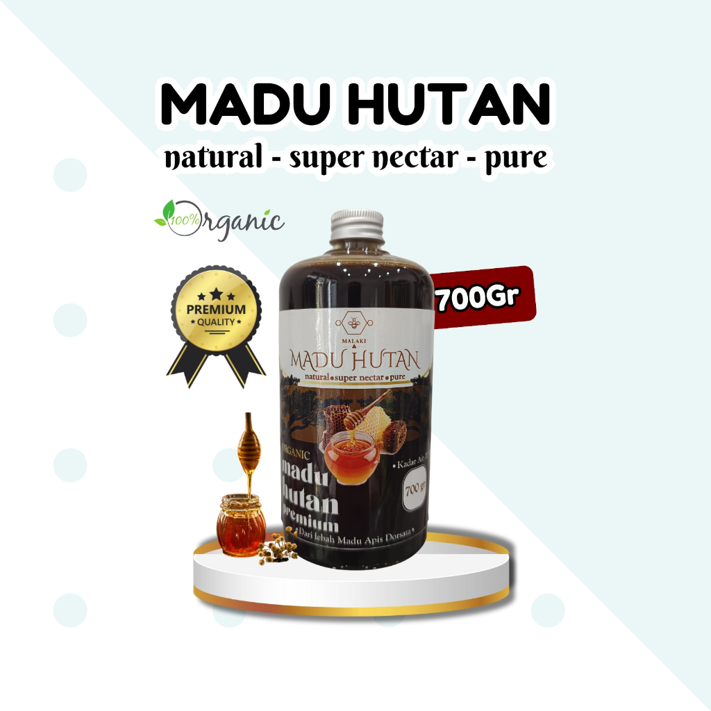 

Organic Madu Hutan Premium 700 Gr Asli Original