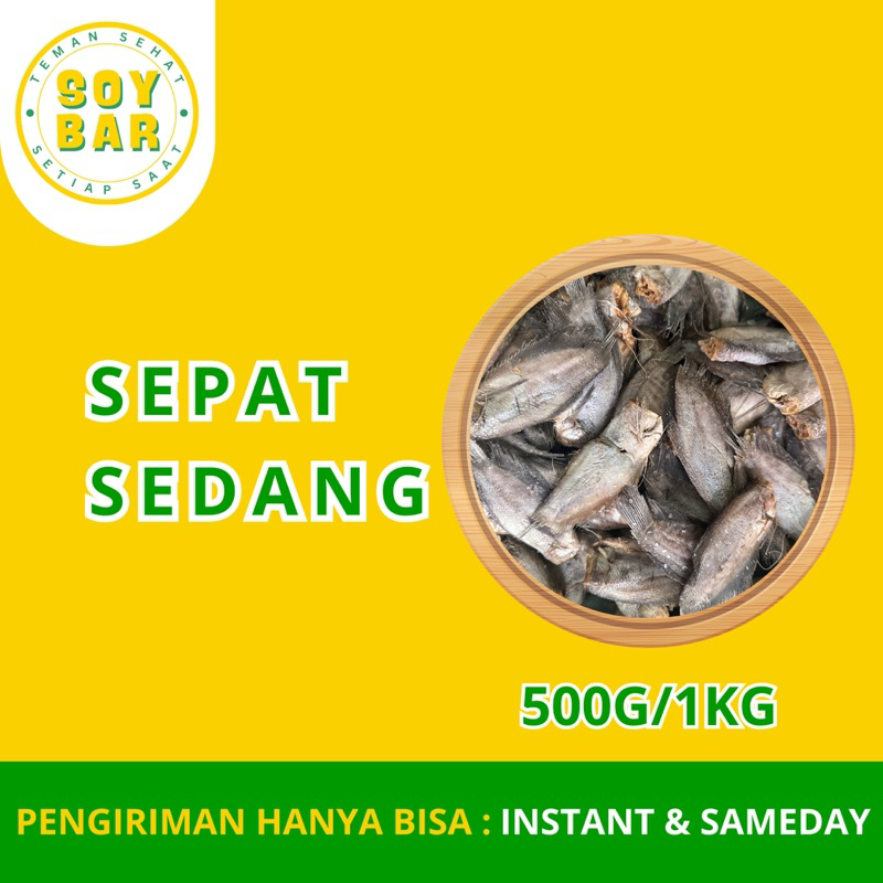 

Sepat Sedang | 500G / 1KG | Soybar
