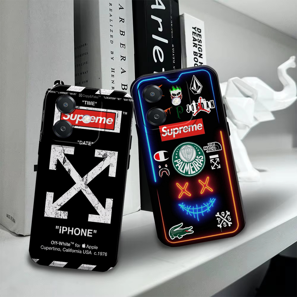 Oppo A3x A3 Pro A3 Nfc A96 A95 A76 A74 A57 2022 Silikon - Motif Ker3n - Custom -  Pelindung Hp