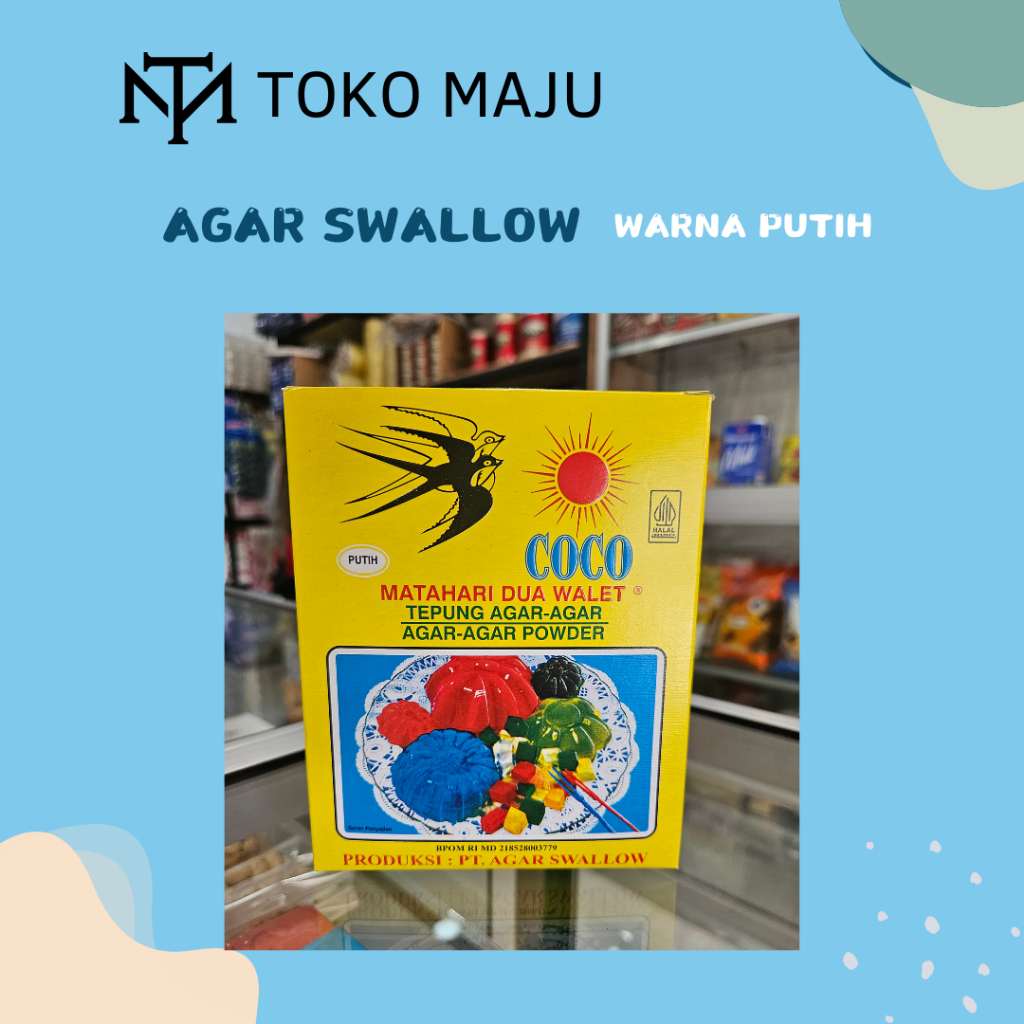 

Agar-agar Walllet Swallow COCO