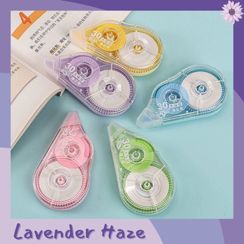 

LH♡ Correction Tape Warna Pastel Aesthetic / Tipe C Pastel Color / Pita Koreksi Estetik