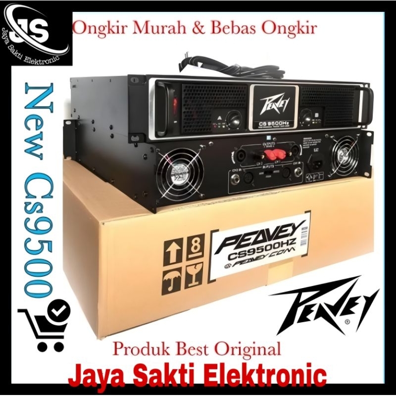 power Audio sound peavey Cs9500 New Amplifier Cs 9500 Hz professional