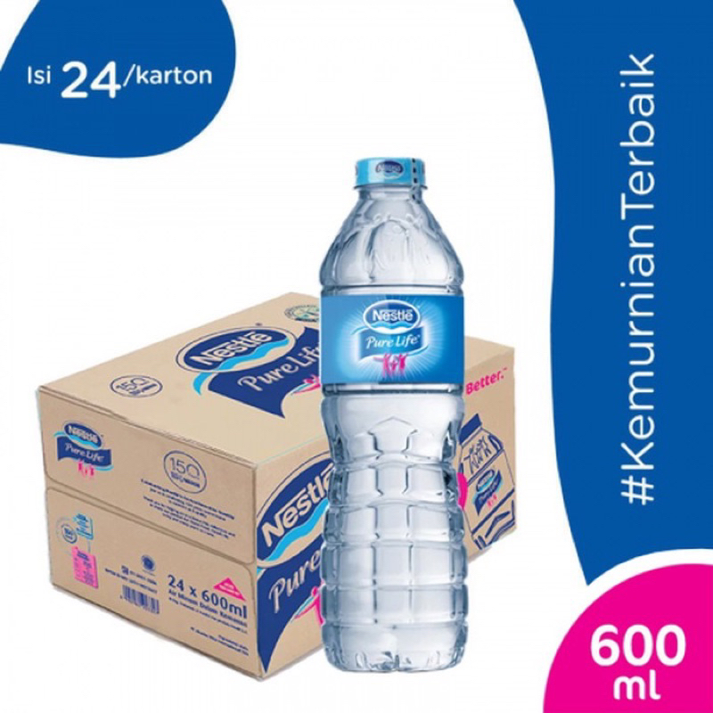 

Nestle 600ML - Air Mineral 1 Dus