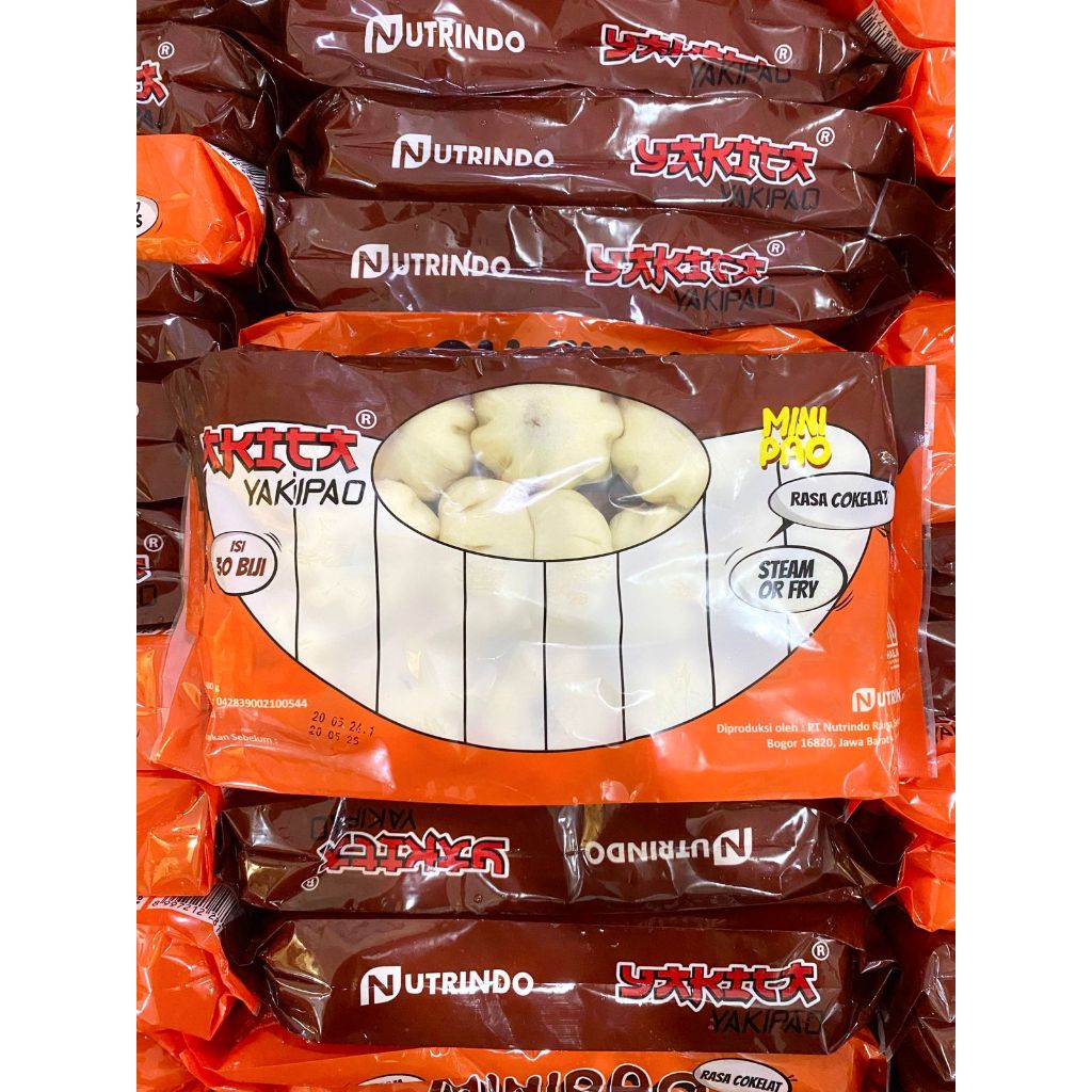 

MINIPAO YAKIPAO / BAKPAO MINI COKLAT ISI 30