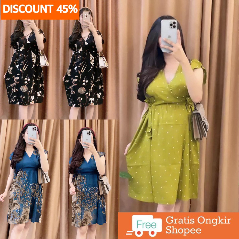 DASTER KIMONO KEKINIAN BAJU TIDUR MODEL BUSUI FRIENDLY BAHAN RAYON ADEM