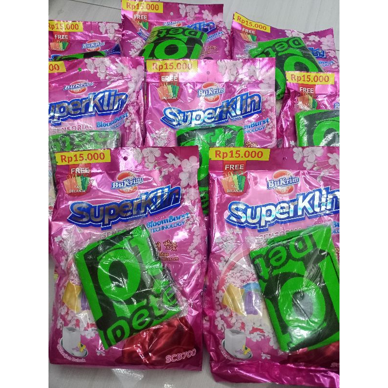 BUKRIM SUPERKLIN DETERGENT BUBUK 650G
