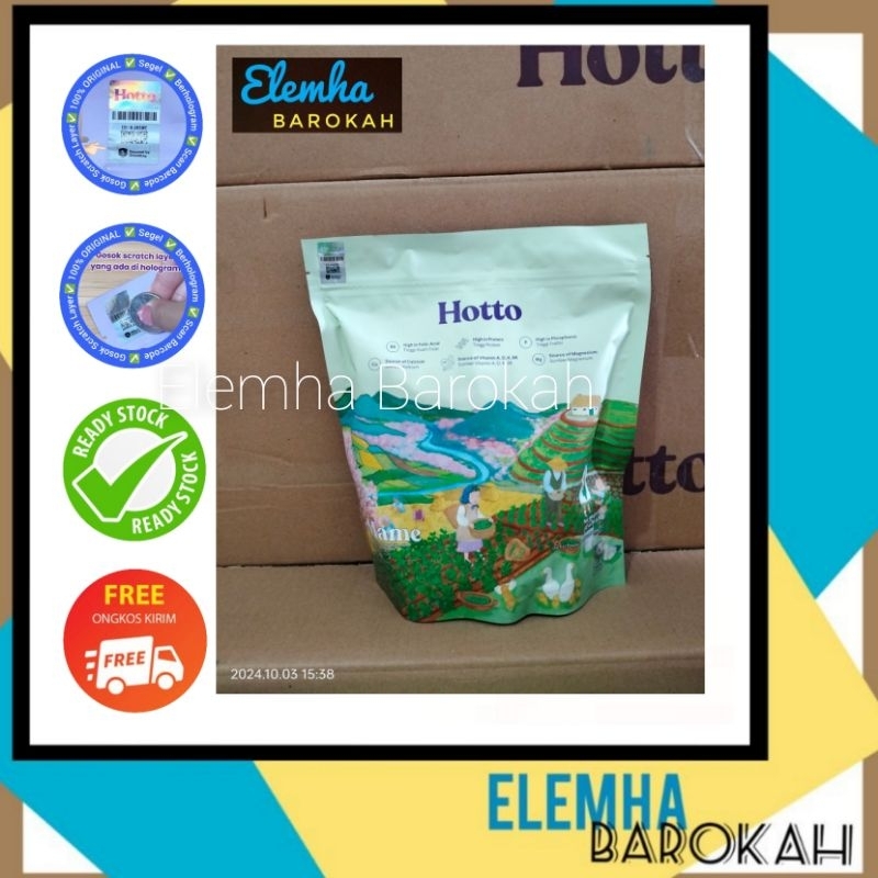 

SEGEL HOLOGRAM ORIGINAL Hotto Mame Multigrain Sereal Protein Edamame Pouch 12 Sachet