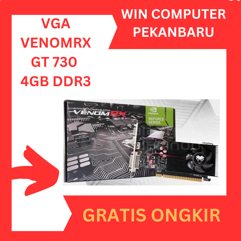 VenomRX Geforce GT 730 4GB GDDR3 - GT730 DDR3