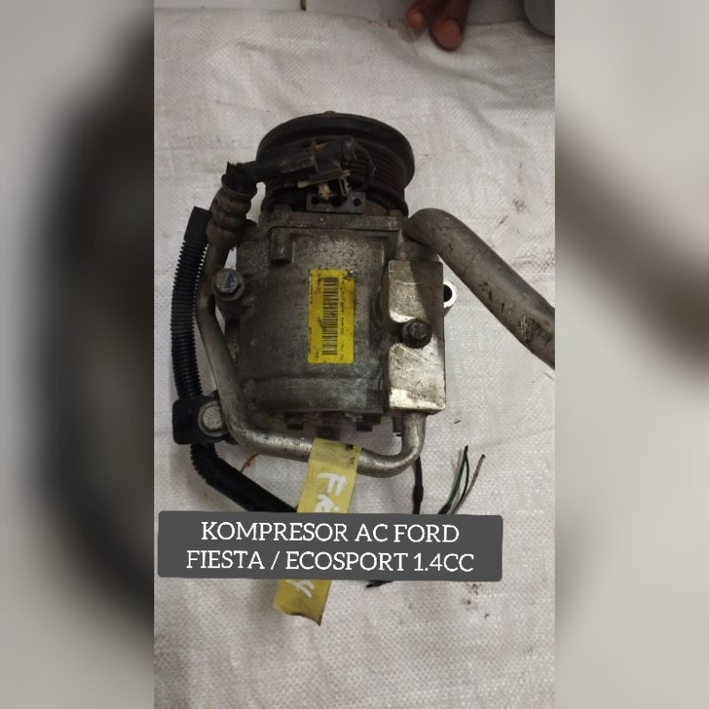 Kompresor Ac Ford Fiesta 1.4cc Compressor  Ac Ford Fiesta 1.400 cc