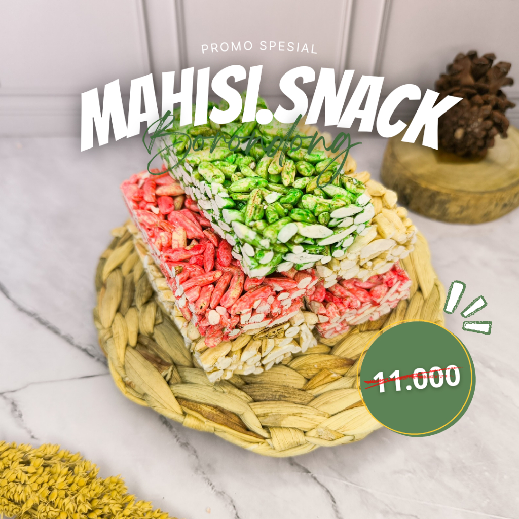 

Borondong beras 1pac isi 5pcs - Borondong beras / borondong jagung / borondong kacang / borondong ketan
