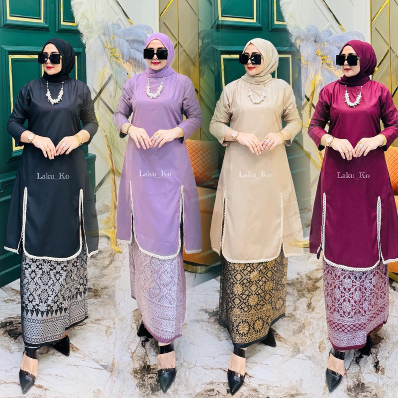 TUNIK TOYOBO SOSIALITA - TUNIK BATU PAYET - TUNIK KONDANGAN - SET KONDANGAN ARISAN - TUNIK TOYOBO FO