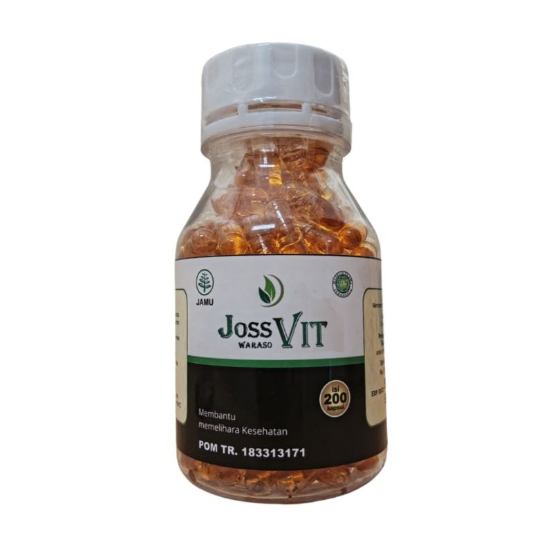 Promo obat jossvit asli joss vit original isi 200 kapsul ampuh BPOM