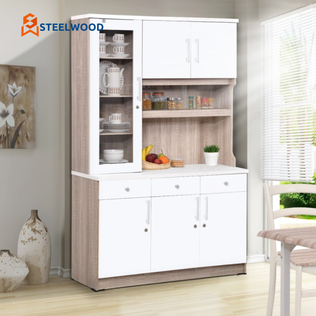 STEELWOOD ||  KITCHEN SET/LEMARI DAPUR/LEMARI LACI DAPUR/SET LEMARI DAPUR KABINET