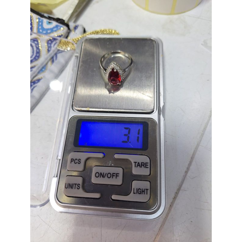 Kode A Cincin Silver925 Ruby Guzel 3,1 gram Turki | Cincin Perak 925 Ruby | Cincin Import | Perhiasa