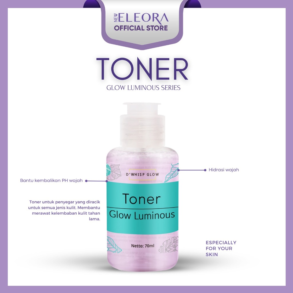 D’WHISP GLOW - Glow Luminous Toner