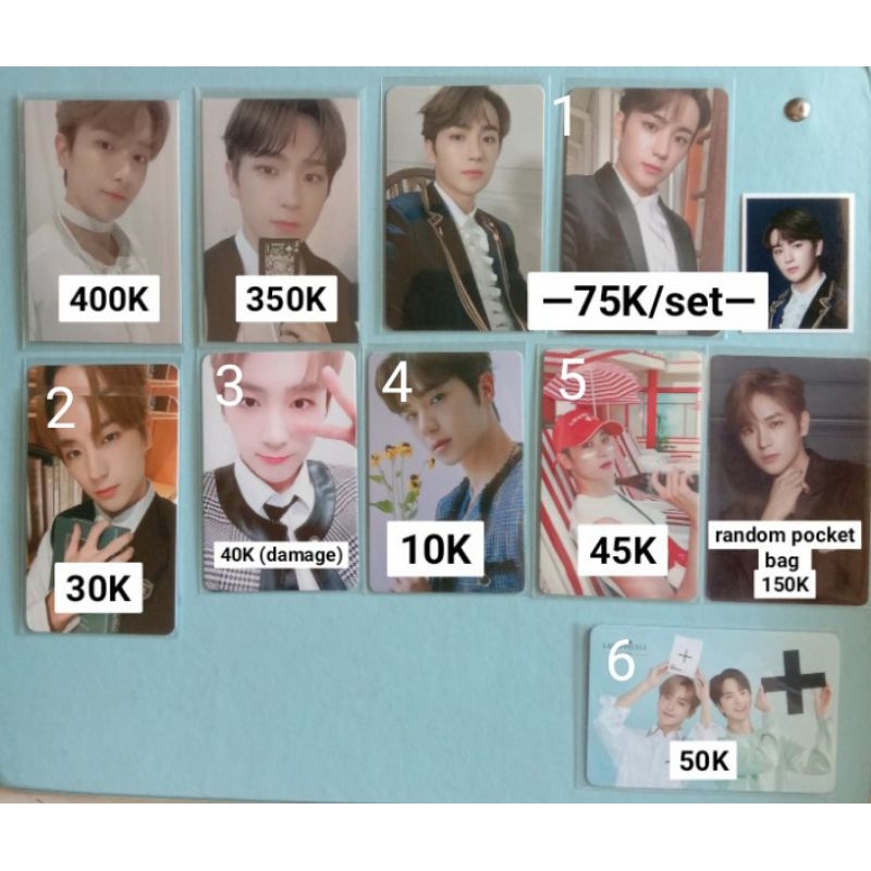 The Boyz TBZ Hyunjae Official Photocard PC MS3 LD WD 2nd Kit Fanship Pocketbag Lapo Lapothicel