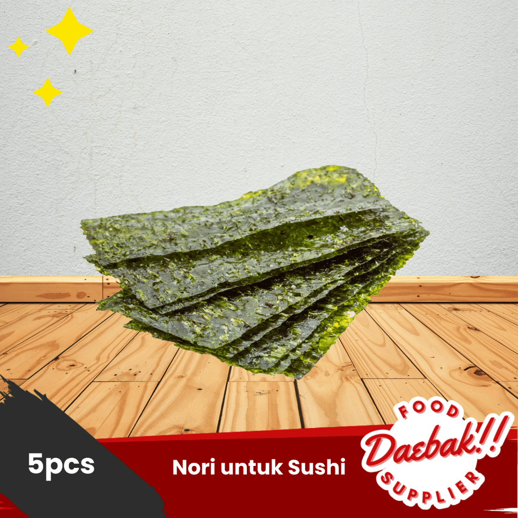 

Manjun Yaki Sushi Nori Lembaran | Lembaran Rumput Laut | Sushi | Gimbap | Kimbap 5pcs