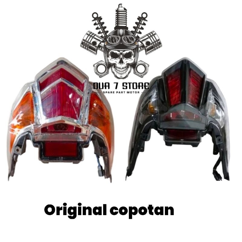 lampu stop belakang xeon karbu xeon lama xeon rc xeon gt 125 original