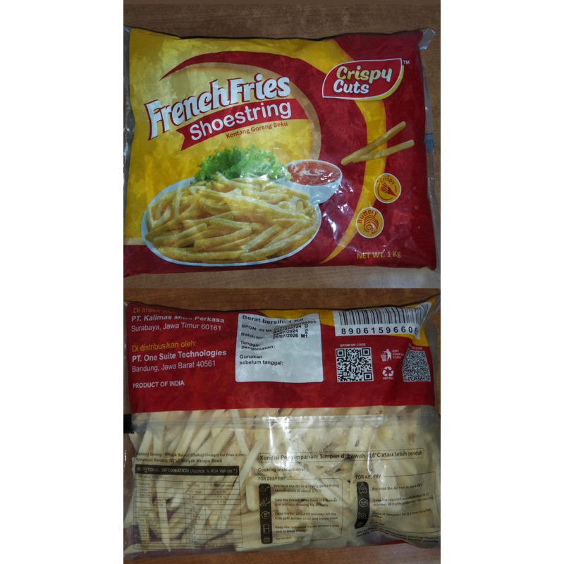 

FrenchFries Shoestring 1kg