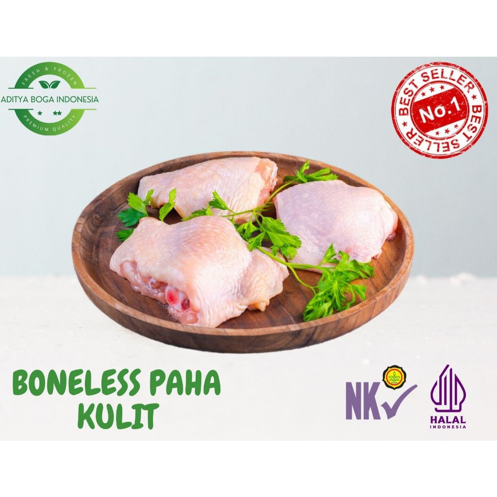 

Fillet / Boneless Paha Kulit Ayam 500Gr Filet Paha Ayam Kulit