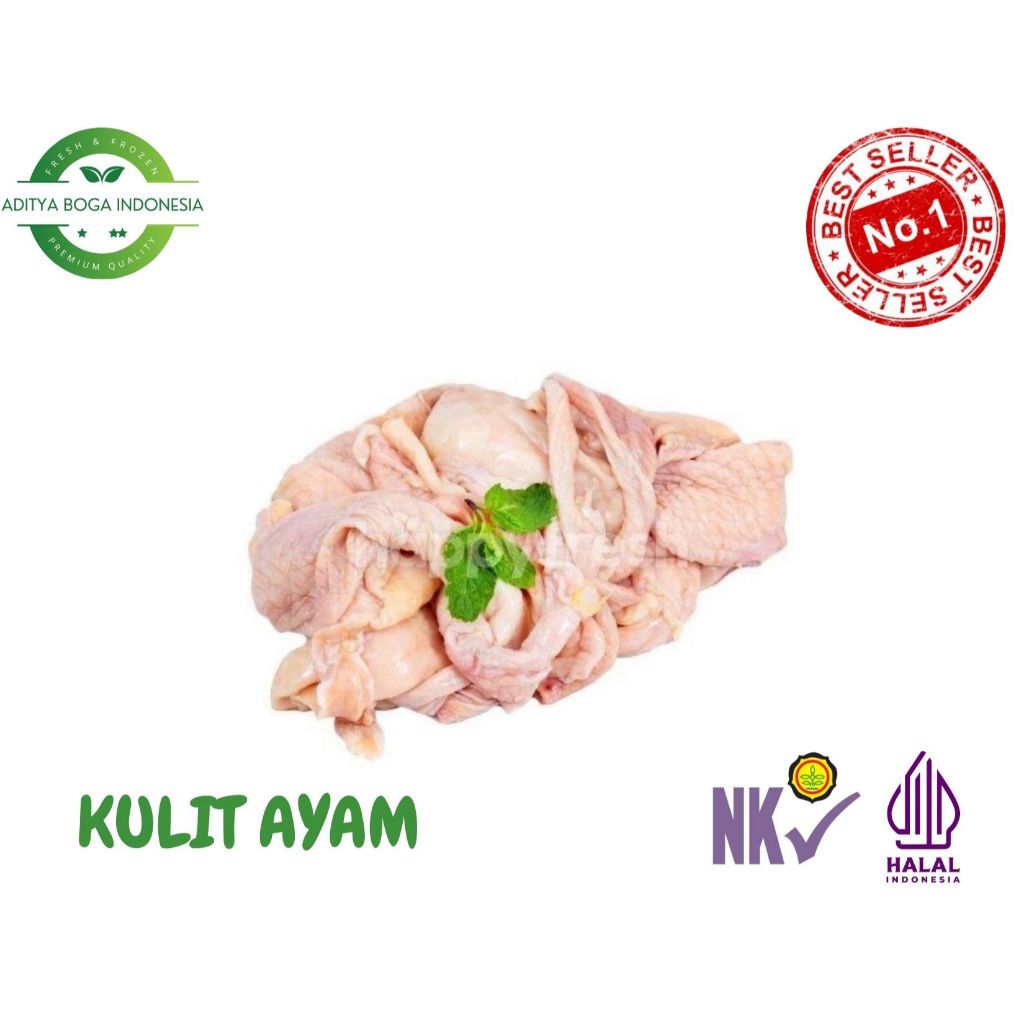 

Kulit Ayam / Chicken Skin 1kg Kualitas Premium