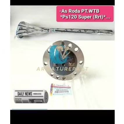 AS RODA BELAKANG MISTUBISHI PS120/PS125 CANTER PT-WTB 36MM