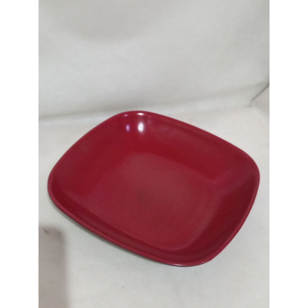 Piring Melamin Kotak Golden Dragon 2 warna