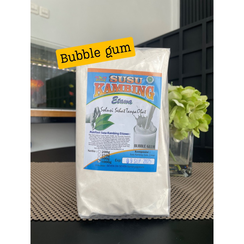 

susu kambing 7on7-Susu kambing etawa murni-Rasa bublegum