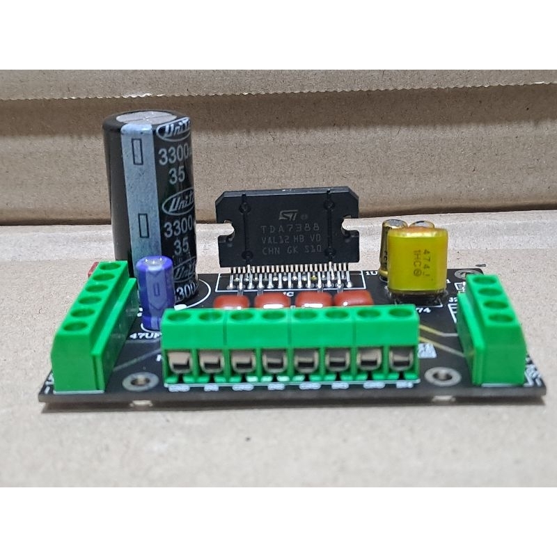 Modul Kit Car Amplifier Quad input/output Tda 7388