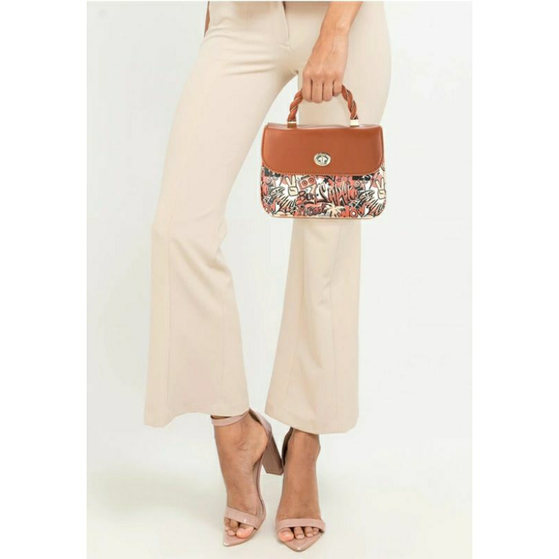 AAMOUR FLORA SLING BAG WANITA/ TAS SELEMPANG/HAND BAG CEWEK ORIGINAL 100%