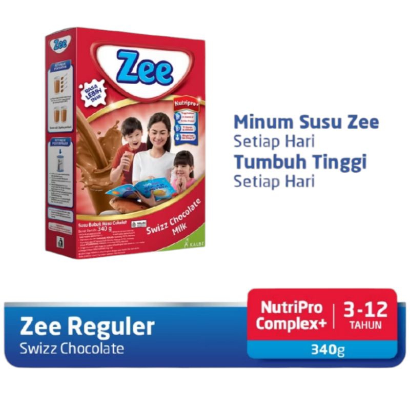 

SUSU ZEE REGULER STROBERI, VANILA,COCHOLATE 340GR PER BOX