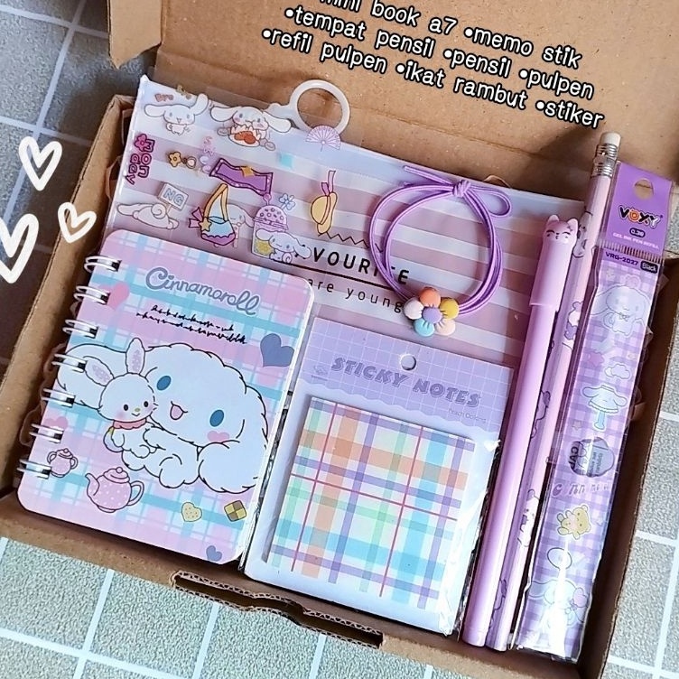 

Hadir Terupdate Hampers stationery Gift Box brithday kado unik kado wisuda