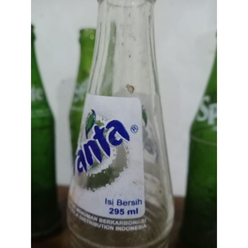 BOTOL BEKAS SPRITE FANTA COCA-COLA 295 ML