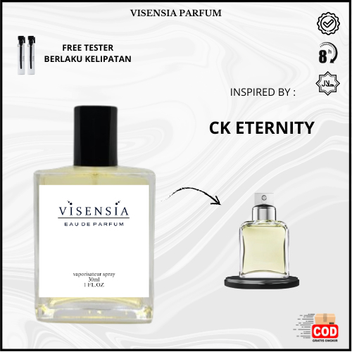Visensia V050 > Eternity – Parfum Pria Fresh Aromatic Timeless | Extrait de Parfum