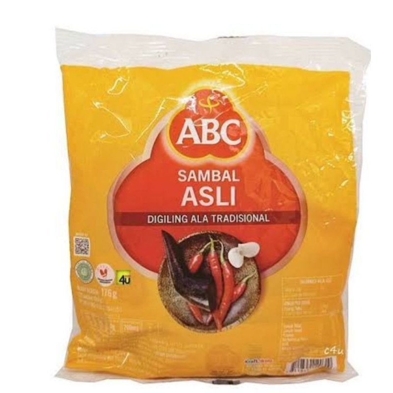 

ABC Sambal Asli Sachet isi 22 @8 gram