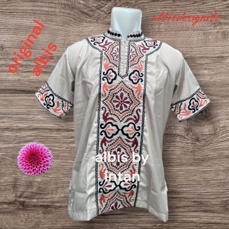 Original KokoAlbis Design Bordir Stik Size L Dewasa (Dua)