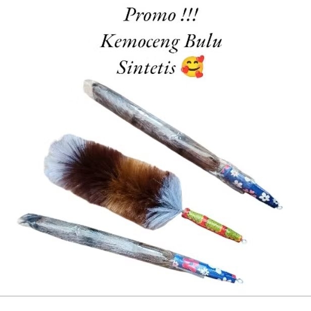 Promo !!! Kemoceng Bulu, Kemoceng Sintetis, Sulak, Kemoceng Serbaguna, Kemoceng Mobil, Kemoceng Kant