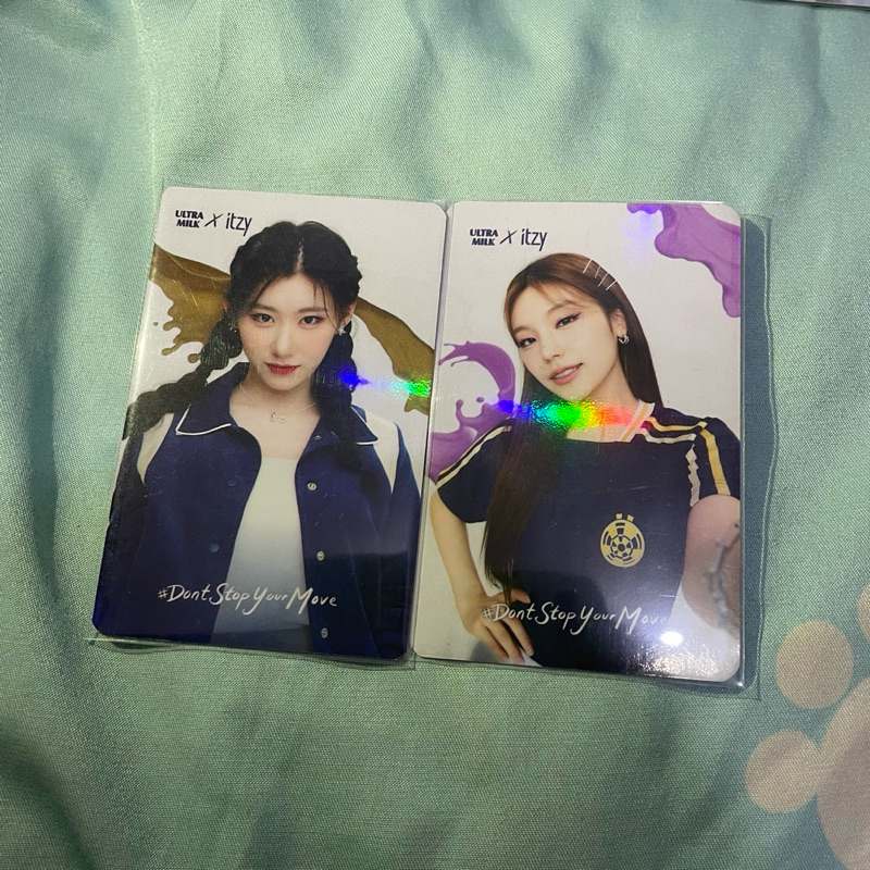 pc ultramilk itzy chaeryeong yeji