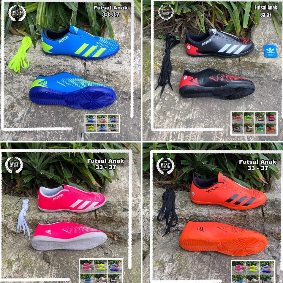 Produk Terbaru  Sepatu Futsal Untuk Anak Adidas Predator Premium Size 3337