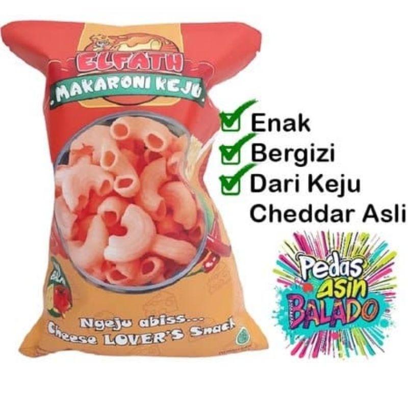 

makaroni keju ALFATH rasa KEJU BALADO/makaroni keju balado