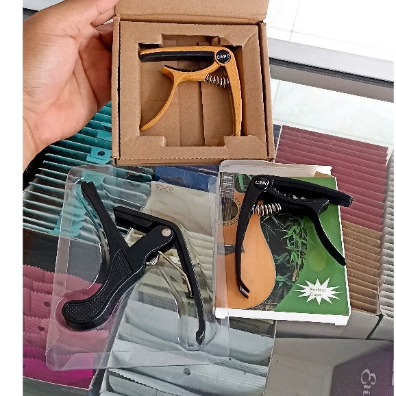 Capo Original Cowboy bahan Besi Capo Gitar