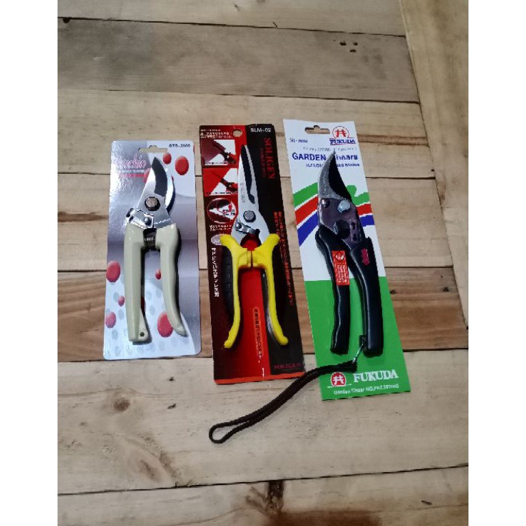 Murah Terlaris paket alat bonsai 13  gunting dahan fukuda  gunting soligen  gunting tanaman bonsai