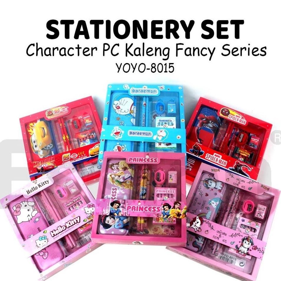 

Kejar Diskon ESJKT Stationary Set 7in1 Karakter 815 Paket Alat Tulis Set Crayon Fancy 815