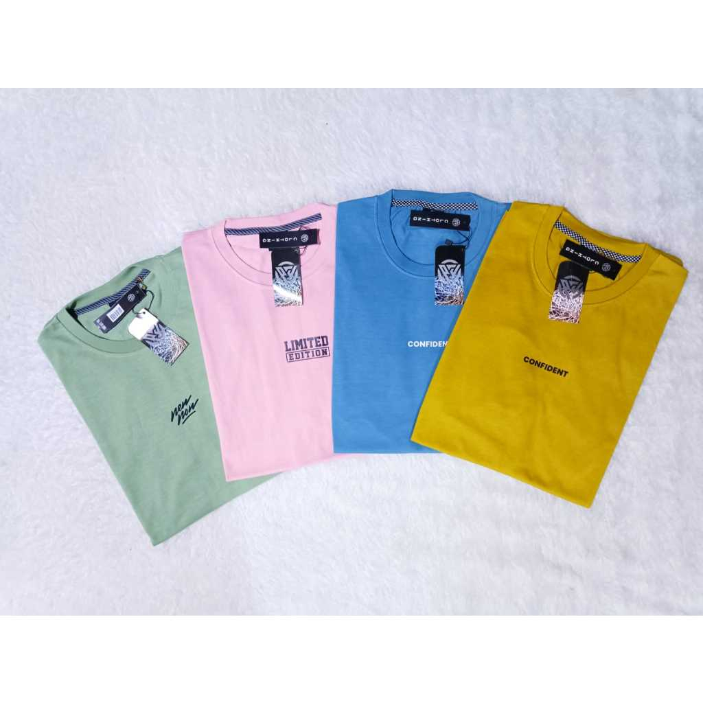 KAOS DISTRO PRIA 100 DAPAT 4 100% PREMIUM TEBAL - BAJU KAOS DISTRO PRIA DAN WANITA POLOS