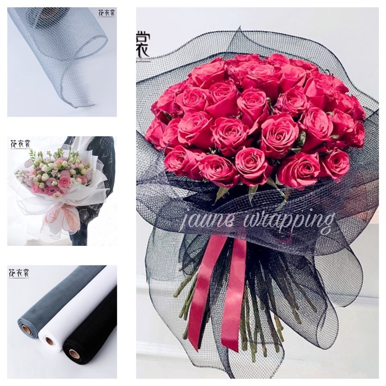 

Murah Khusus 1ROLL1YARD JLL Kertas Jaring Buket Bunga Flower Wrapping Paper