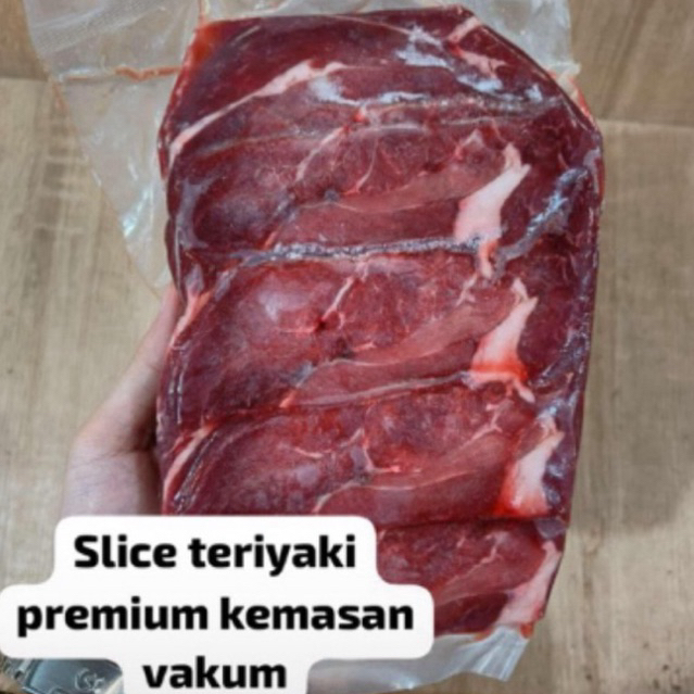 

Slice Teriyaki 500gr kemasan vacum