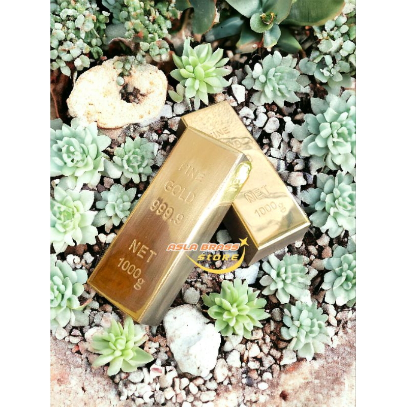 Diescas Fine Gold 999.9 Replika Emas Antam Replika LM Berat 1000 Gram