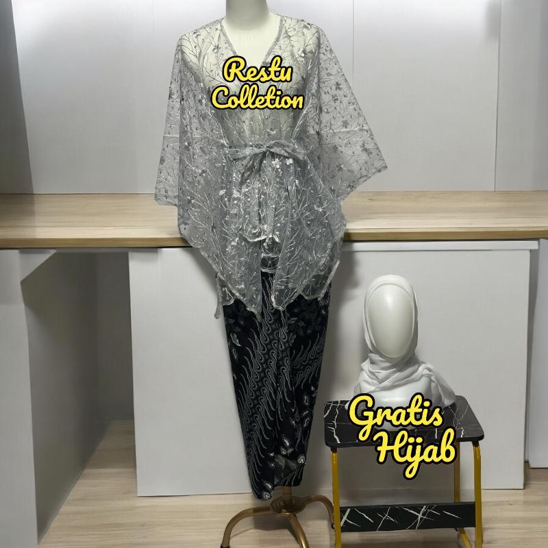 Restu Colletion SETELAN ROK BATIK KEBAYA BATIK COUPLE SONGKET PALEMBANG RUMAH SONGKET BANDUNG